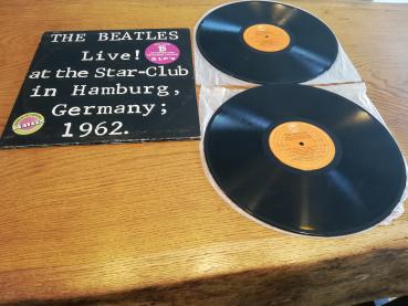 The Beatles Live at the Star-Club Hamburg Germany 1977 EPIC EPC 88257 Doppel-LP Israelische Pressung VG+/VG